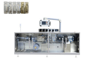 Máquina empacadora de blísteres para productos farmacéuticos y de consumo