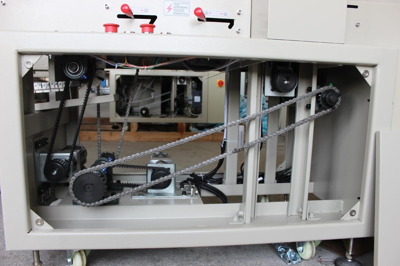 Máquina envolvedora de flujo jc250, vista 5