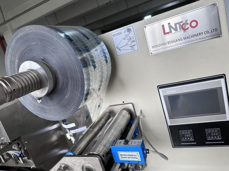 Máquina envolvedora de flujo jc250, vista 10