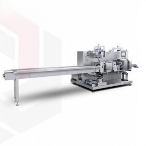 Máquina empacadora de parches con sellado en los cuatro lados jc400