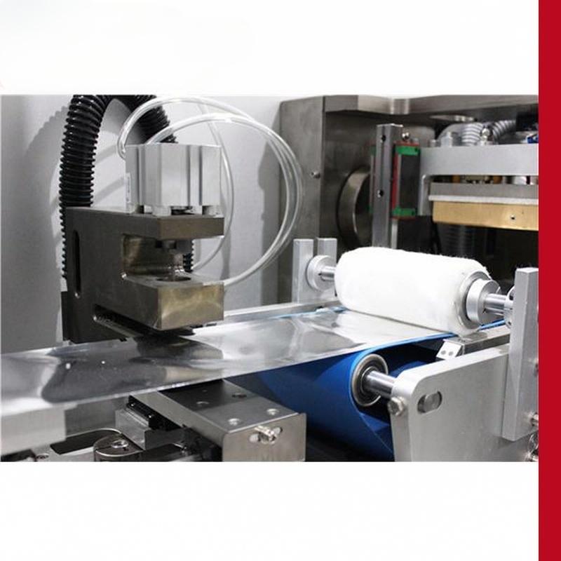Máquina empacadora de parches con sellado en los cuatro lados jc400, vista 2