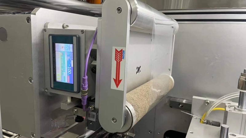 Máquina empacadora de parches con sellado en los cuatro lados jc400, vista 8