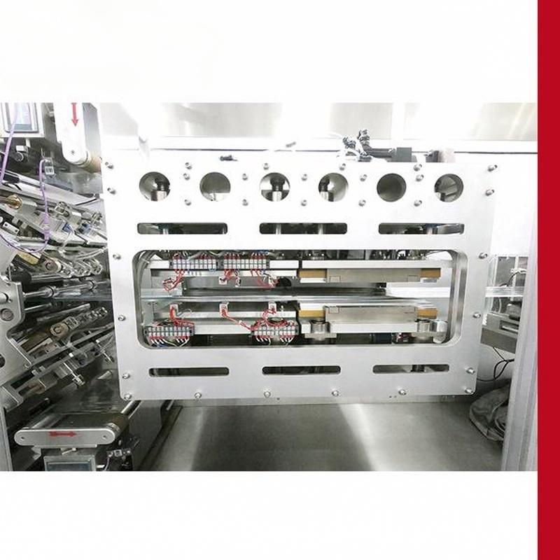 Máquina empacadora de sobres de múltiples carriles jc800, vista 3