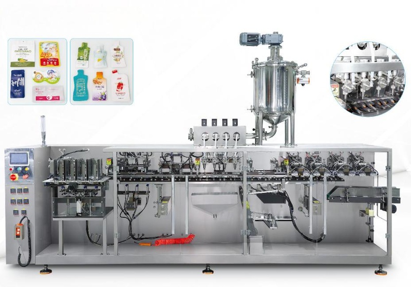 Máquina empacadora horizontal de bolsas PP200F